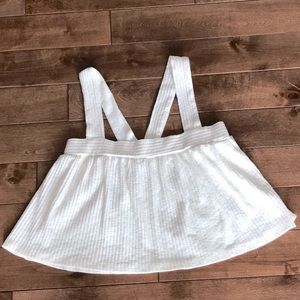 Urban Outfitters Boho Crop Top- White- Size S
